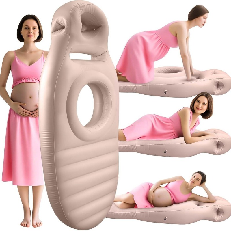 Nursing Pillow Breastfeeding - Hamilelik için tasarlanmış, şişirilebilir yoga matı;