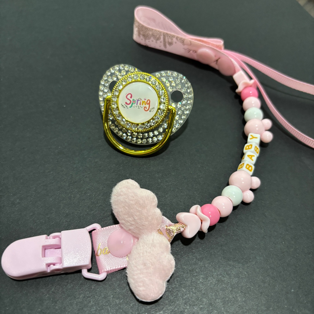 Baby Products Toys - Sevimli Karikatür Silikon Yenidoğan Sakinleştirici Emzik,