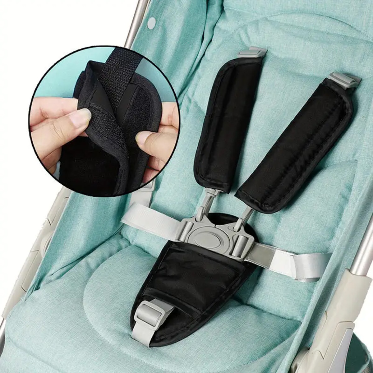 Infant Car Seat Cover - Bebek Araba Koltuğu Emniyet Kemeri Minderleri